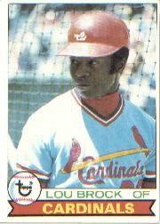 1979 Topps Baseball Cards      665     Lou Brock